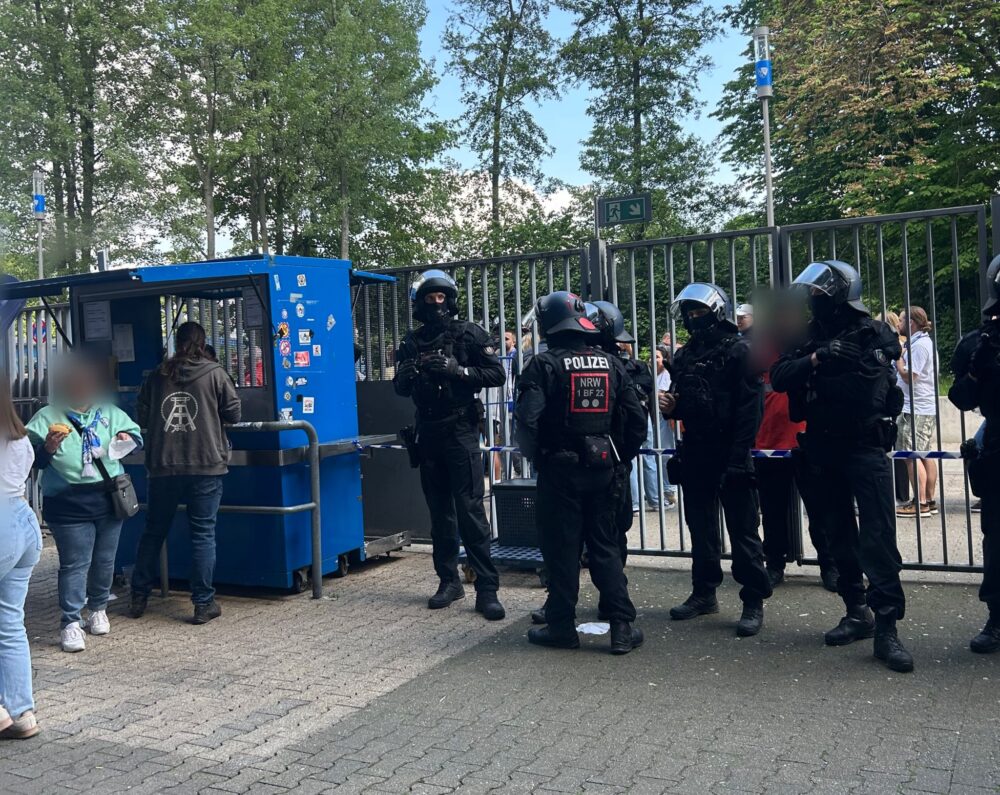 Polizeieinsatz Vfl Bochum Hannover 96